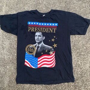 Barack Obama 44th President Tee Shirt Size Large